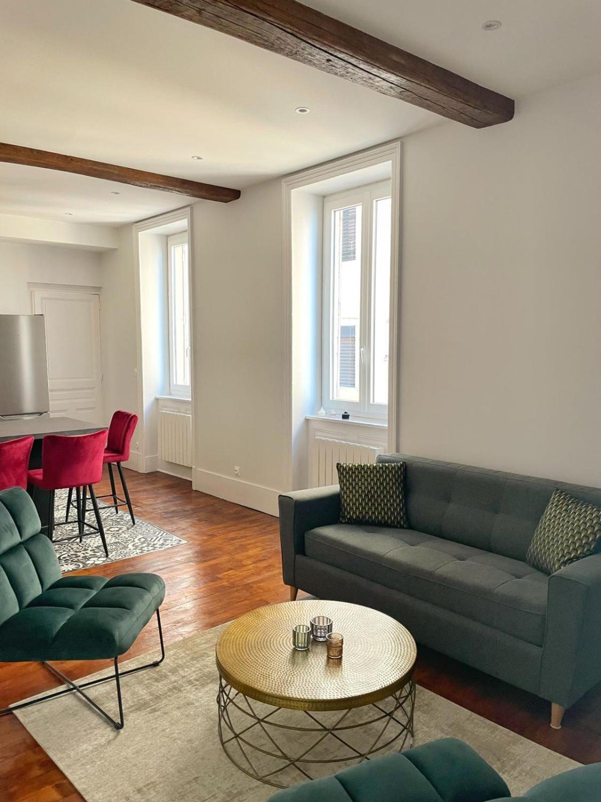 Center Macon Charmant Appartement Avec Vue Sur La Saone Zewnętrze zdjęcie